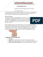 Tracheostomy Care Skill