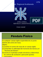 Péndulo Físico