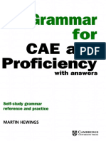 Grammar CAE Proficiency