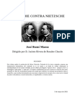 Nietzsche Contra Nietzsche. TFG Filosofía José Rumí Maeso