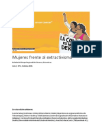 Boletín 6 GRGE - Mujeres Frente Al Extractivismo