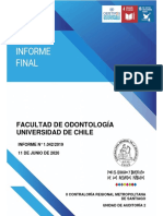 Informe Final 1042-19 Universidad de Chile Sobre Auditoría Al Control Administrativo y Contable de Bienes y Equipos, y Uso de Vehículos en La Facultad de Odontología-junio 2020