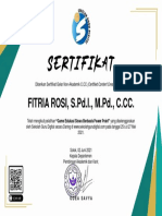 Fitria Rosi, S.Pd.I., M.Pd.