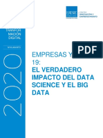 Empresas y COVID19 - Big Data