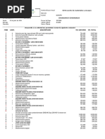 Costos Maresa 2022 | PDF