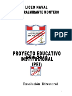 Inicial Primaria Secundaria - PEI Liceo Mas Proyectos