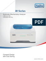 Biossays 240 Series: Automatic Biochemistry Analyzer