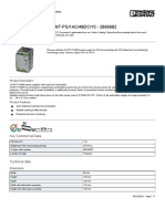 Power Supply Unit - QUINT-PS/1AC/48DC/10 - 2866682: Product Description
