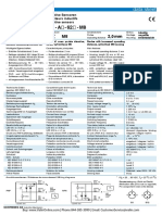 Contrinex DW Ax 62x m8 Datasheet - Induktiver - Drehzahlsensor