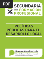 Manual Políticas Públicas para El Desarrollo Local Terminalidad FP