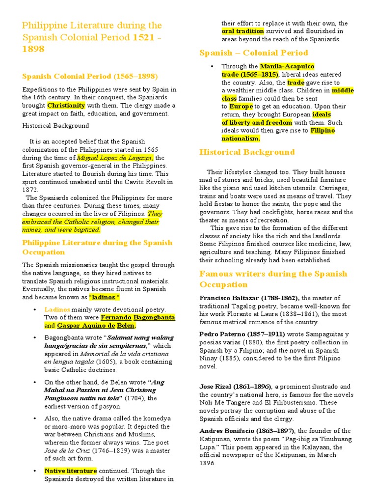 Example Of Karagatan In Philippine Literature