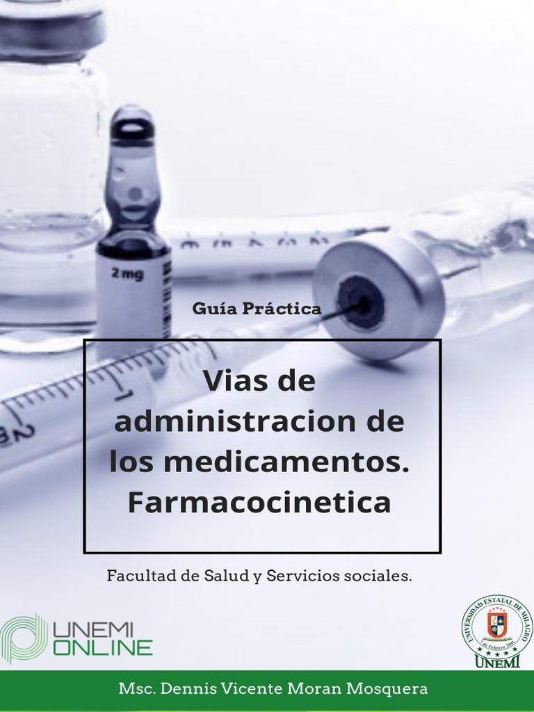 Vias De Administracion De Los Medicamentos Farmacocinetica Pdf