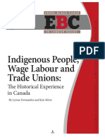 Indigenous People, Wage Labour and Trade Unions:: The Historical Experience in Canada