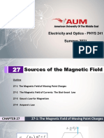 Ch. 27 - Source of The Magnetic Field