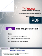 Ch. 26 - The Magnetic Field