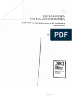 Freire. Pedagogía de la Autonomía (2)