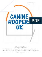 Canine Hoopers UK Rules and Regs