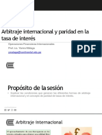 Semana 9 - Arbitraje Internacional