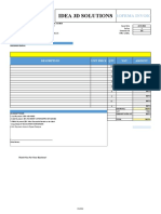 Idea 3D Solutions: Profrma Invoice