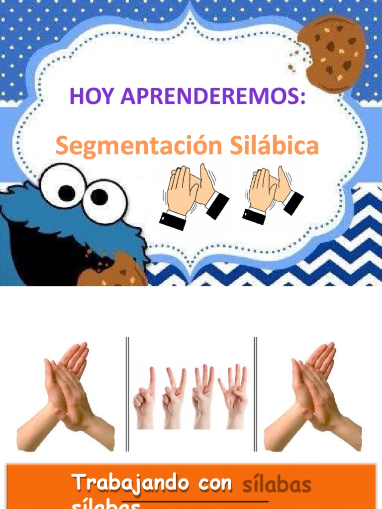 Segmentación Silábica para Niños | PDF | Artes del Lenguaje y Comunicación