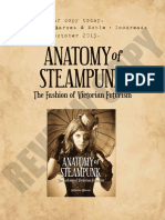 Anatomy of Steampunk The Fashion of Victorian Futurism by Katherine Gleason