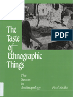 Paul Stoller-The Taste of Ethnographic Things_ the Senses in Anthropology-University of Pennsylvania Press (1989)