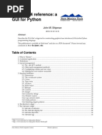 Python - Tkinter 8.4 Reference, A GUI For Python (2010) - John W. Shipman