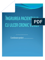 Îngrijirea Pacientului Cu Ulcer Cronic Venos - Prezentare