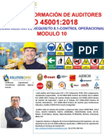 ISO 45001-CURSO DE FORMACIÓN DE AUDITORES ISO 45001-Modulo 10