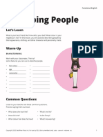 Describing People – ESL Library