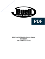 2008 Buell XB Models Service Manual 99490-08YA