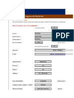 Formulario de Reclamo