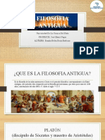 Presentacion Informe Filosofia Antigua