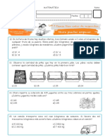 Examen de Cuarto Grado