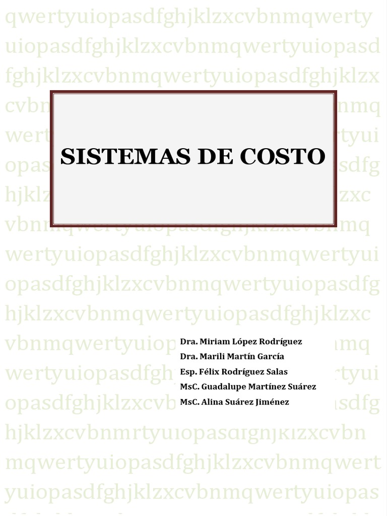 Sistemas de Costos en Contabilidad | PDF | Mercado (economía) | Business