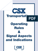 CSX-Operating Rules Signal Aspects and Indications