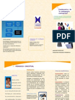 Folleto de Pedadoia Conceptual