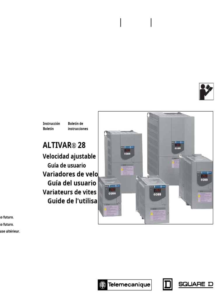 ATV28 - EN - En.es 1 | PDF | Corriente eléctrica | Tornillo