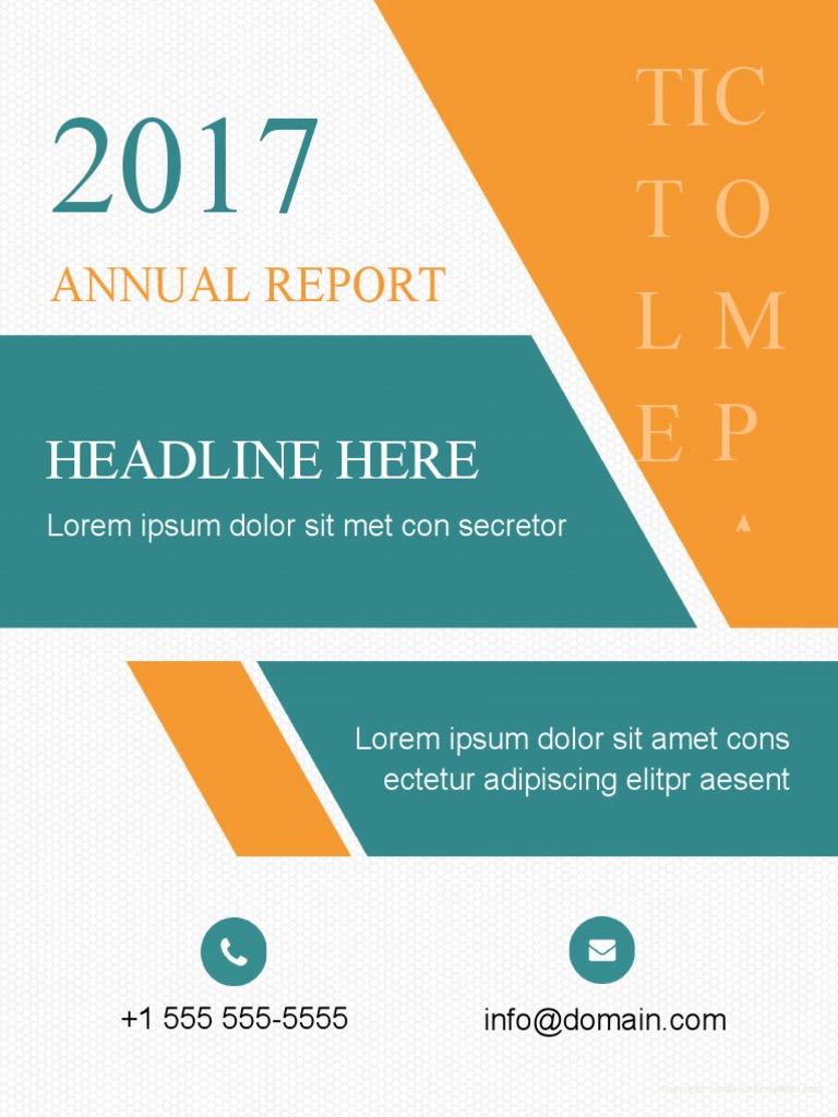 Annual Report: Headline Here | PDF