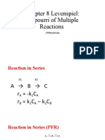 Chapter 8 Levenspiel: Potpourri of Multiple Reactions: Cpmonterola