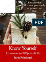 Know Yourself An Inventory of 18 Spiritual Gifts by Jamie Rohrbaugh Ebook