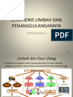 Jenis Limbah Dan Penanggulangannya