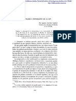 Galindo Garfías, Ignacio - Interpretación e Integración de La Ley (Artículo Revista)