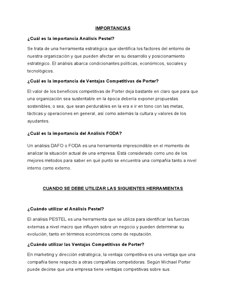 Estrategias y Análisis Empresarial | PDF | Análisis FODA | Business