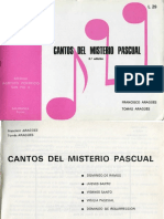 Oh Cruz Fiel, Himno - Viernes Santo (Cantos Del Misterio Pascual - Fco, Tomás Aragüés, 1968), PP 46-51