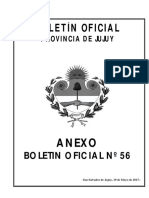 ANEXO Boletín #56 (19 de Mayo 2017) - Provincia de Jujuy