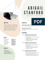 Abigail Stanford: Education About Me