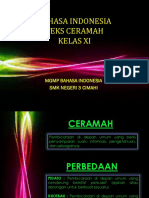 Xi - B - Materi Teks Ceramah