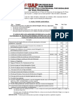 Requisitos Para Titulo Por Tesis Nuevas Tasas 2017