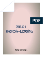 Conducción Electrolítica II A